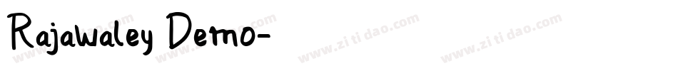 Rajawaley Demo字体转换